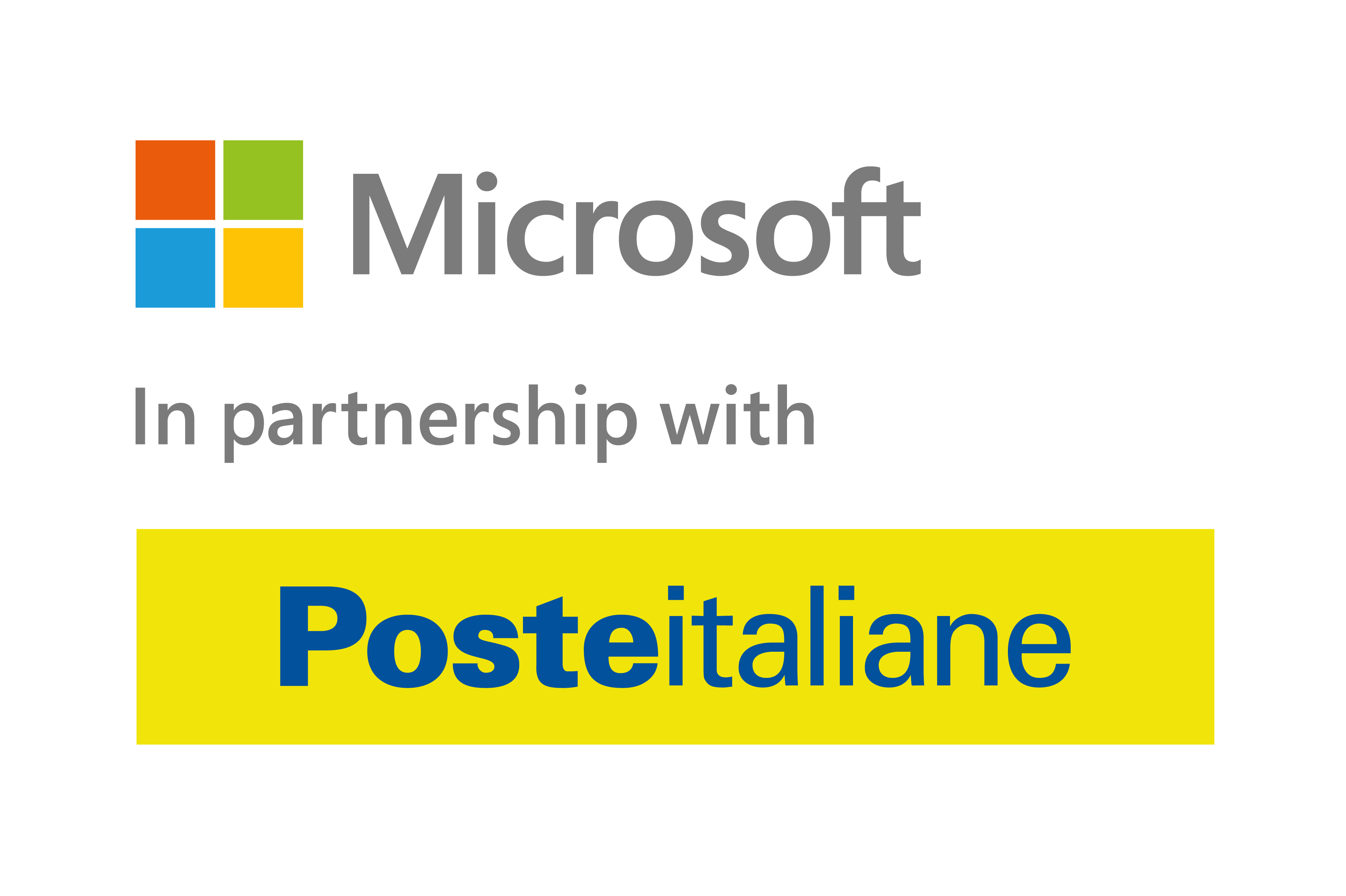 Microsoft in partnership with Poste Italiane